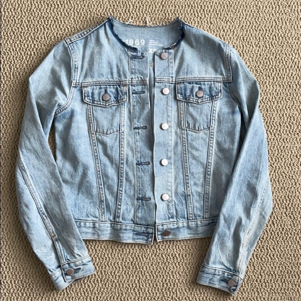 Gap ladies jean jacket size XS